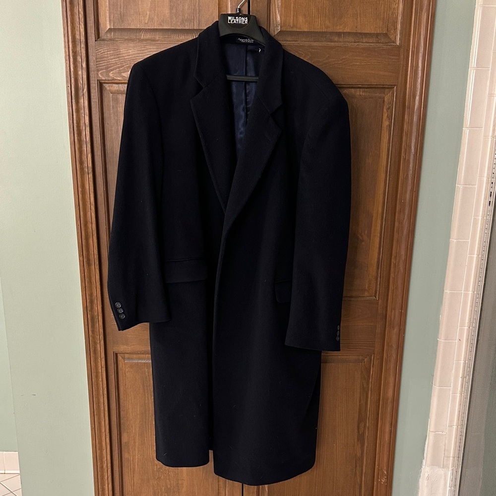 Pal Zileri Classic Black Trench Coat